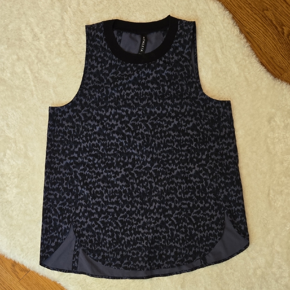 Athleta Purple/Black Tank Top, Womens Small, Great Condition